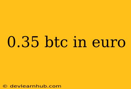 0.35 Btc In Euro