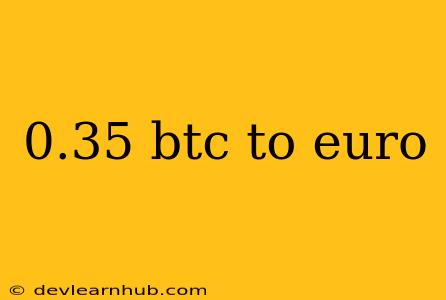 0.35 Btc To Euro