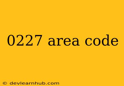 0227 Area Code