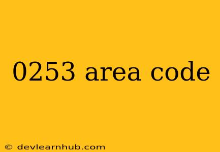 0253 Area Code
